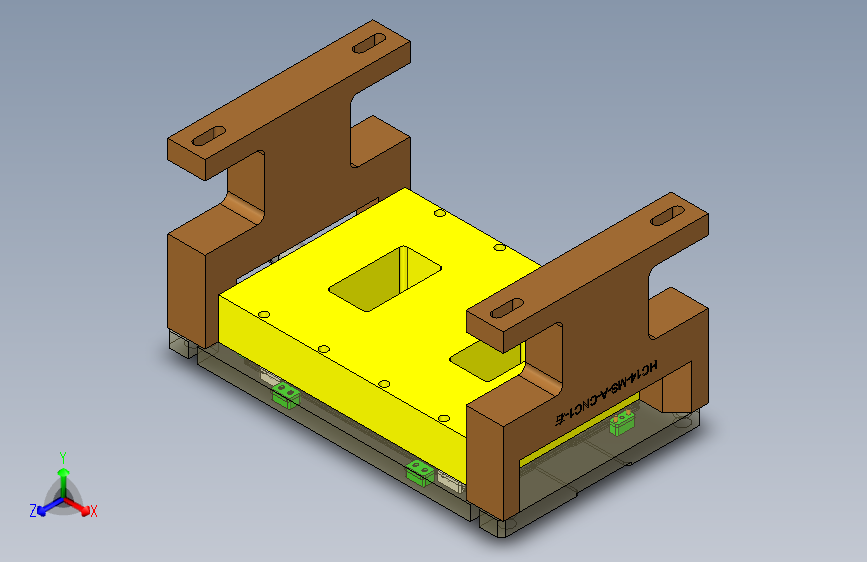 HC14-MS笔记本CNC工装夹具三维模型-A-CNC1