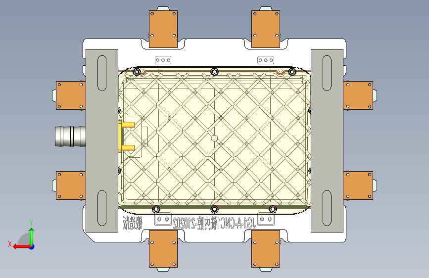 JG1-A-笔记本CNC工装夹具三维模型CNC1铣内腔锻造版-210202 背面视图
