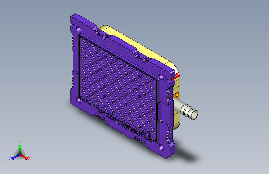 JG1-A笔记本CNC工装夹具三维模型-CNC2-210630