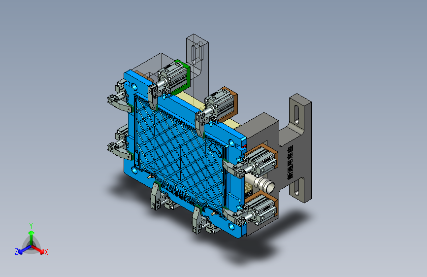 JG1-A-笔记本CNC工装夹具三维模型CNC4精铣内腔-210202