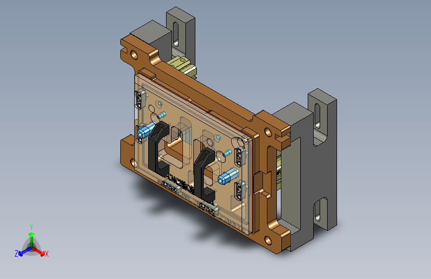 KF-C-笔记本CNC工装夹具三维模型CNC2铣C角-220311