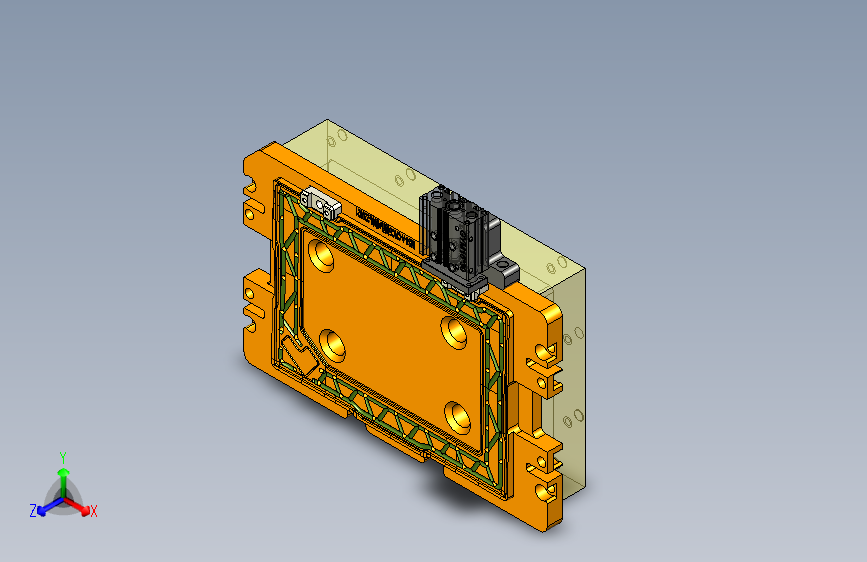 MS1-A-笔记本CNC工装夹具三维模型CNC5侧孔+破氧-220921