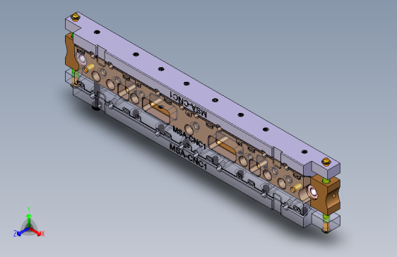 MSA-CNC1小件CNC工装夹具三维模型-190509