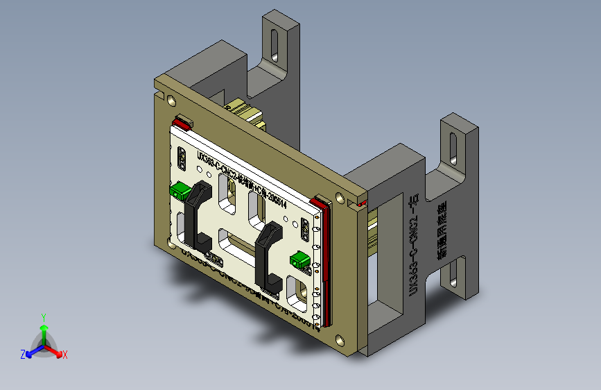 UX363-C笔记本CNC工装夹具三维模型-CNC2-200514