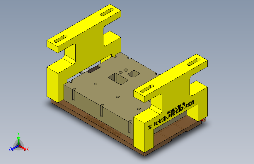 UX363-C-笔记本CNC工装夹具三维模型CNC2-新工艺验证