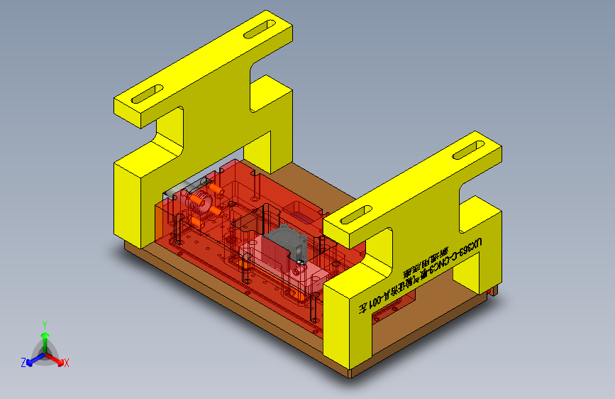 UX363-C-笔记本CNC工装夹具三维模型CNC3吸气验证-191217