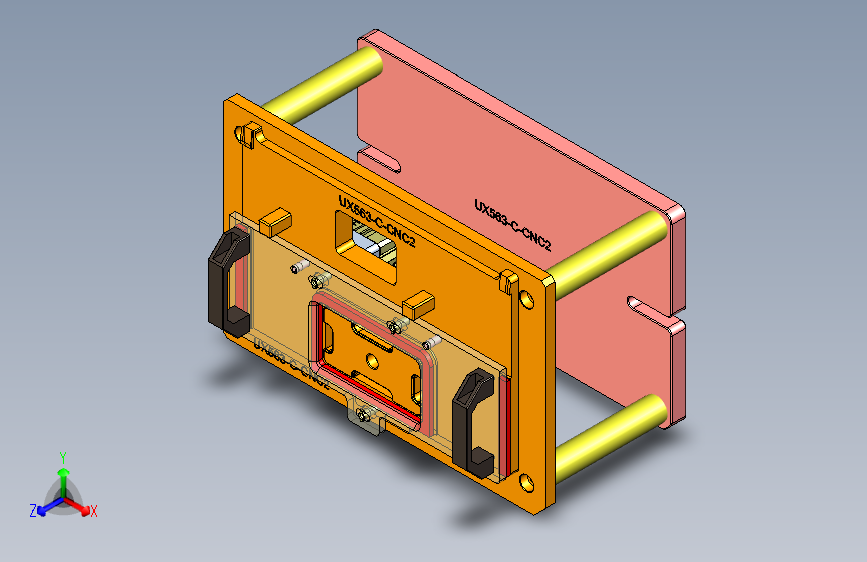 UX563-C-笔记本CNC工装夹具三维模型CNC2-190321