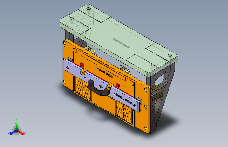 UX563-C-笔记本CNC工装夹具三维模型CNC4-190321