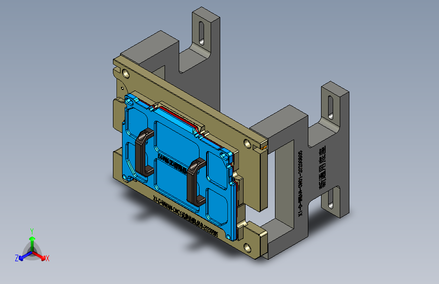 X1-D-笔记本CNC工装夹具三维模型WWAN-CNC1铣脚垫槽&倒角-20200808