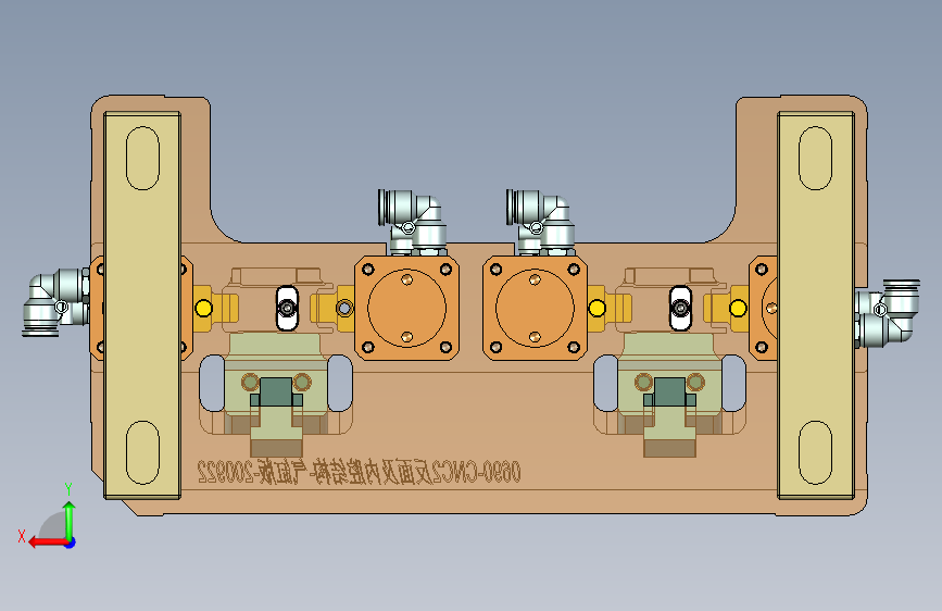 320-0690小零件CNC工装夹具三维模型-CNC2反面及内腔结构加工治具-气缸版-200927_Parasolid_模型图纸下载 – 懒石网