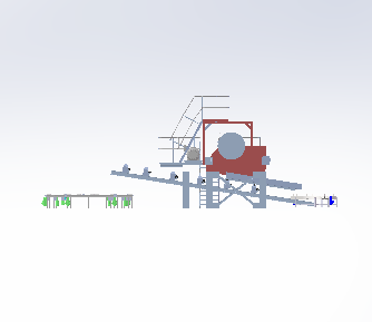 砂石筛选上料传料自动生产线设计