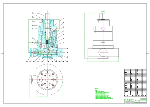 D1275-10SCY14-1B手动变量轴向柱塞泵结构设计+CAD+说明书==286248=750