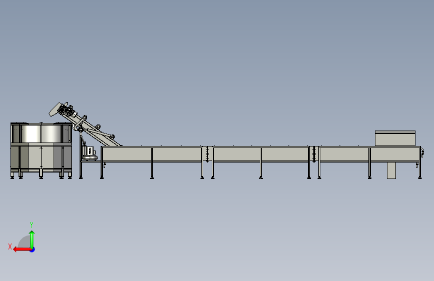 输送线3D图纸 STEP格式
