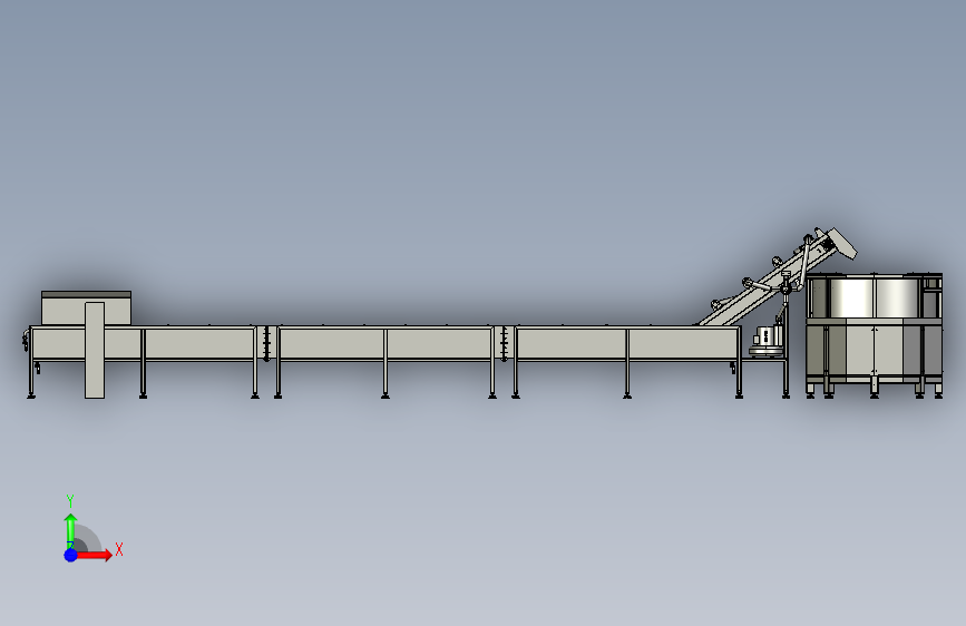 输送线3D图纸 STEP格式