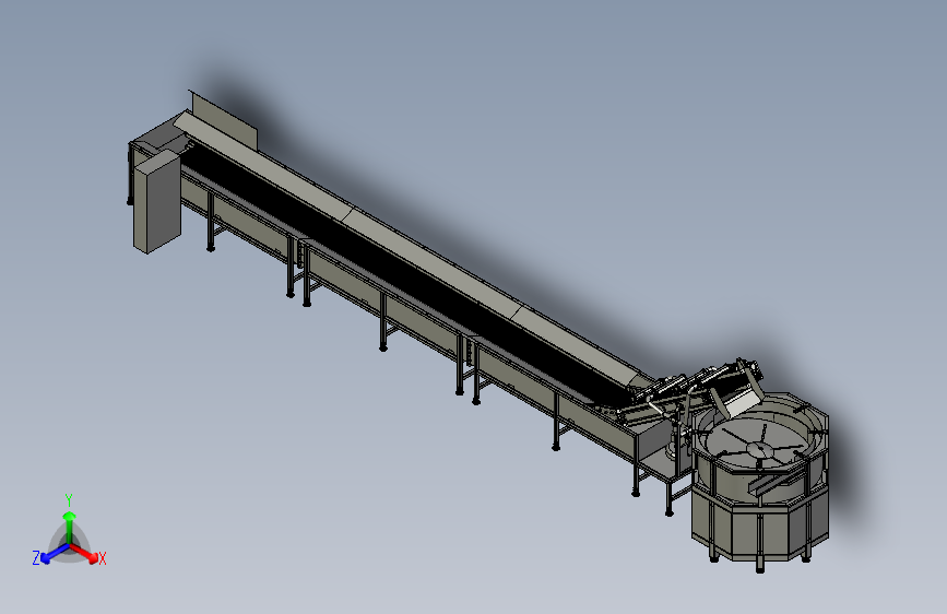 输送线3D图纸 STEP格式