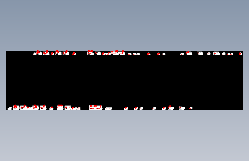 600X600X2200数字配线架DWG钣金柜