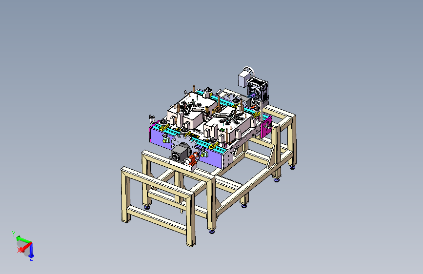 铸造模具翻板机sw22可编辑