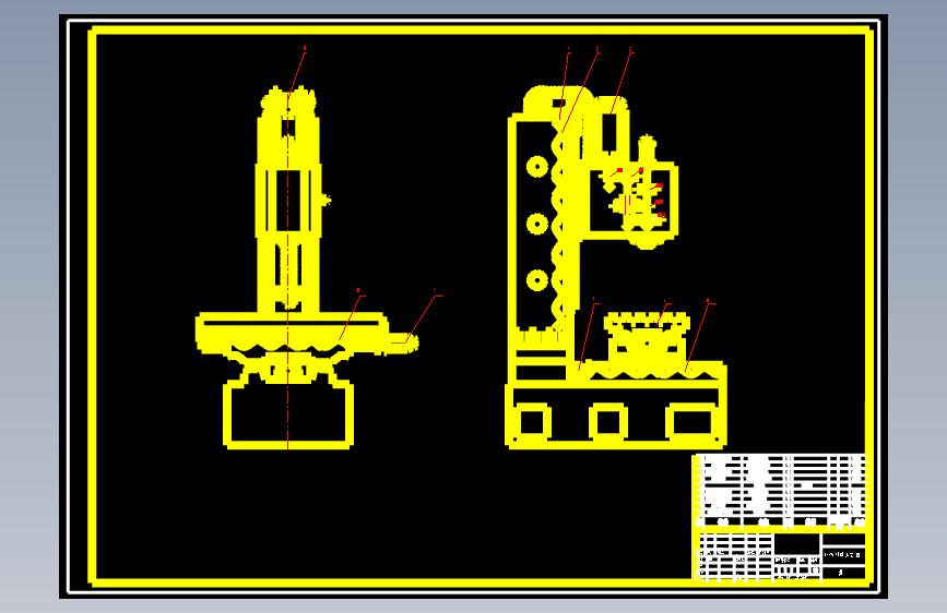 D1412-XK715数控铣床设计+CAD==505350=360