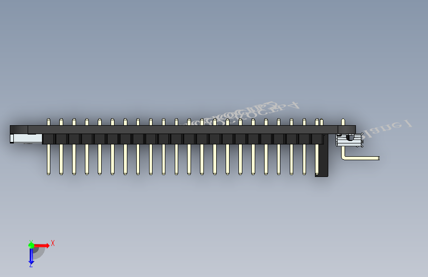 stm32板子PCB 俯视图
