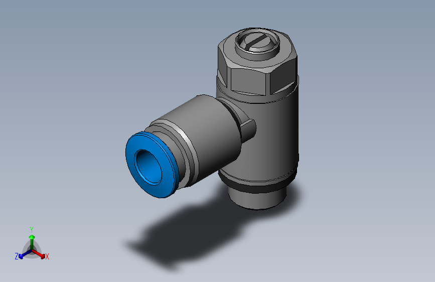 调速接头~GRLA-1_8-QS-6-D~FESTO