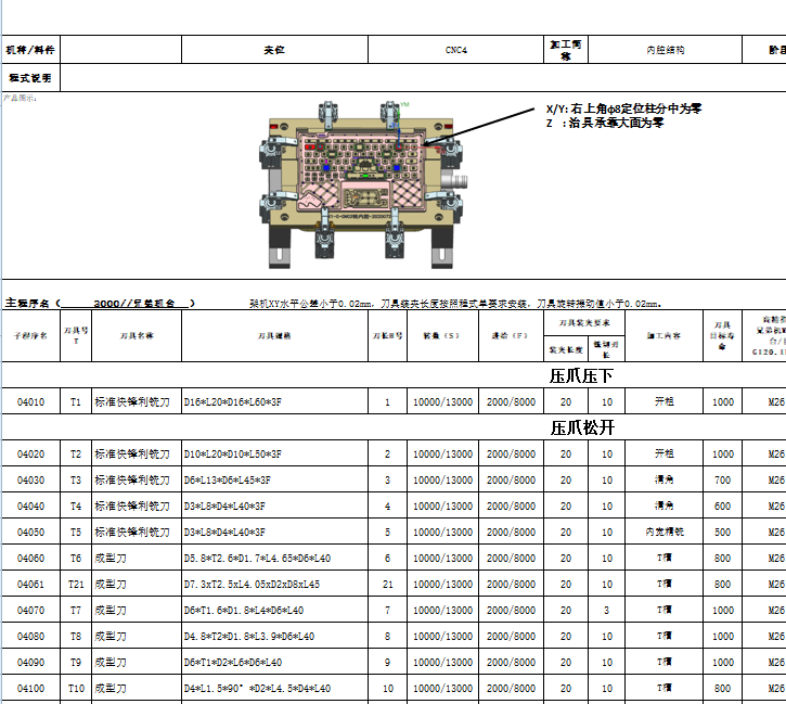 包胶版笔记本外壳铣内腔程序模型