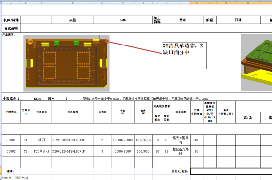 金属外壳铣外形编程程序模型