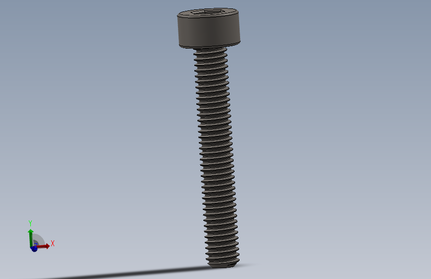 Screw_DIN_912_M3x20F_A2.SLDPRT公制内六角螺钉