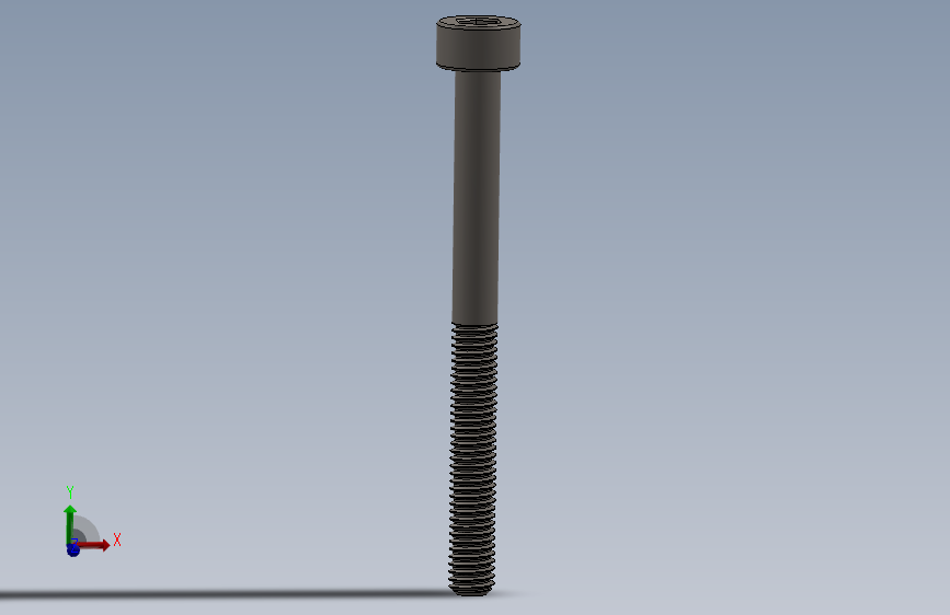 Screw_DIN_912_M3x35_A2.SLDPRT公制内六角螺钉