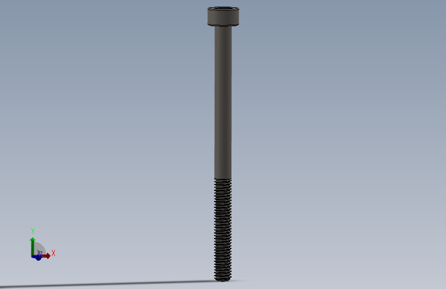 Screw_DIN_912_M3x45_A2.SLDPRT公制内六角螺钉