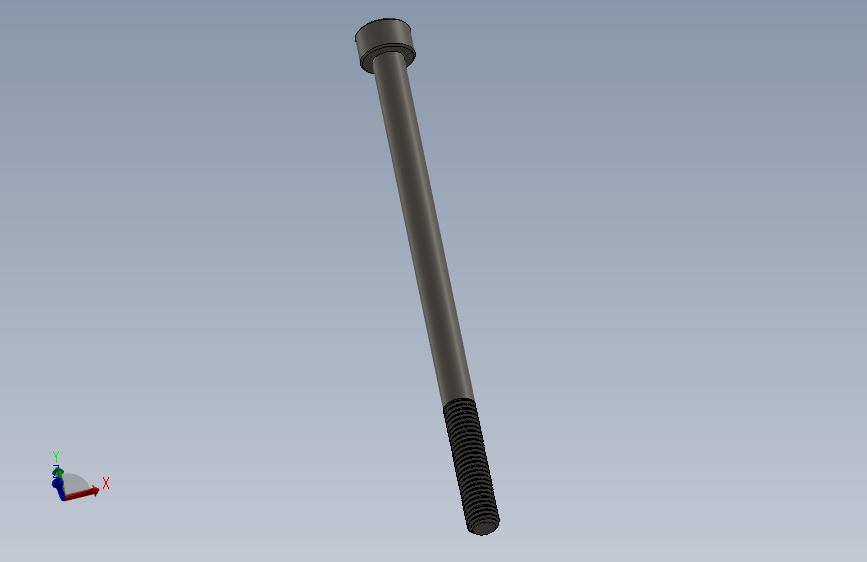 Screw_DIN_912_M5x85_A2.SLDPRT公制内六角螺钉