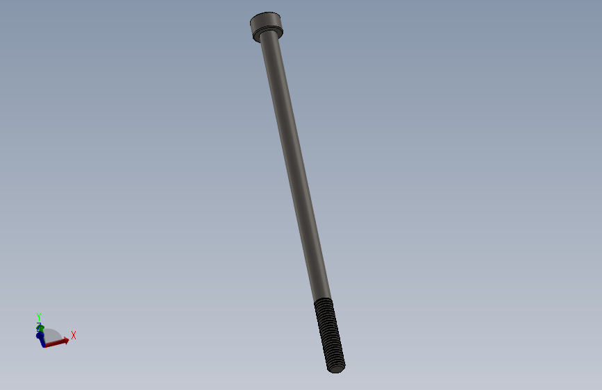 Screw_DIN_912_M5x110_A2.SLDPRT公制内六角螺钉