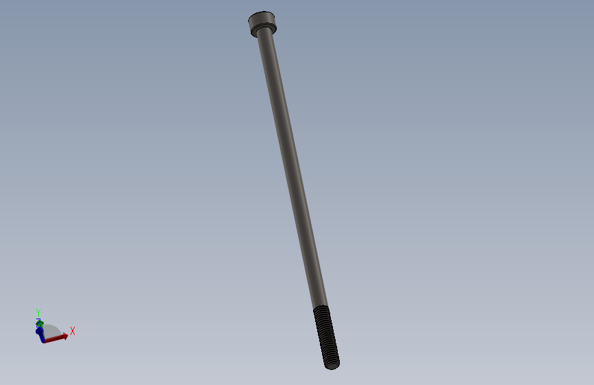 Screw_DIN_912_M5x130_A2.SLDPRT公制内六角螺钉