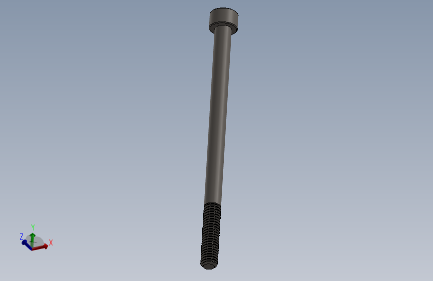Screw_DIN_912_M6x95_A2.SLDPRT公制内六角螺钉