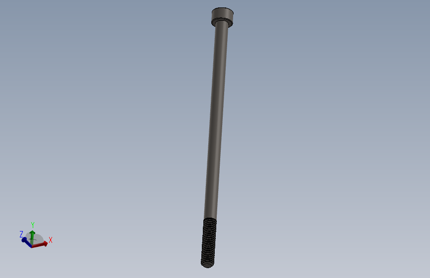 Screw_DIN_912_M6x130_A2.SLDPRT公制内六角螺钉