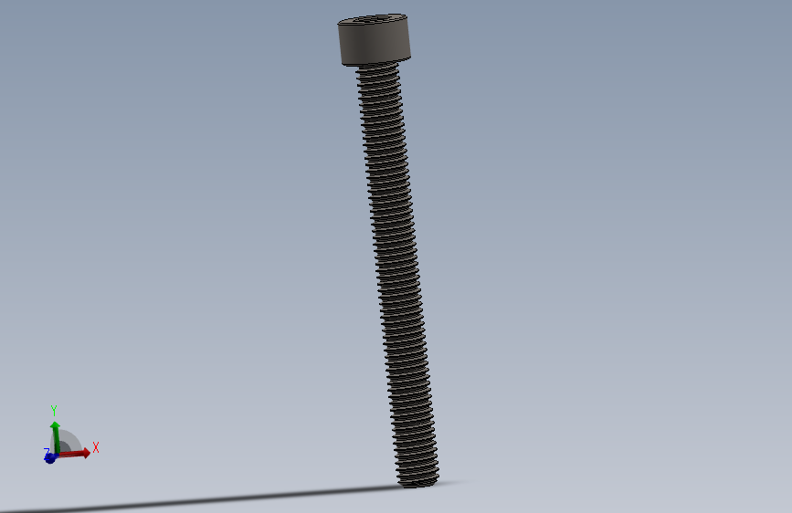 Screw_DIN_912_M8x80F_A2.SLDPRT公制内六角螺钉