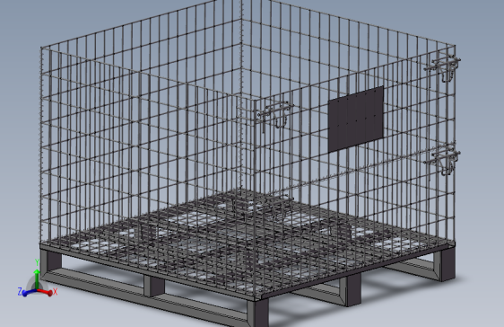 自动化立体仓库3D模