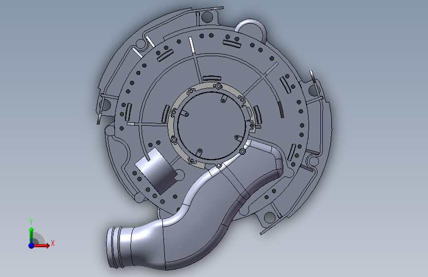 VSET排种器搭配小米电机_SOLIDWORKS 2021_模型图纸下载 – 懒石网