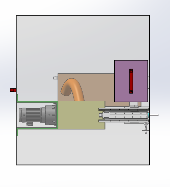 折叠伞甩干打包机solidworks2022