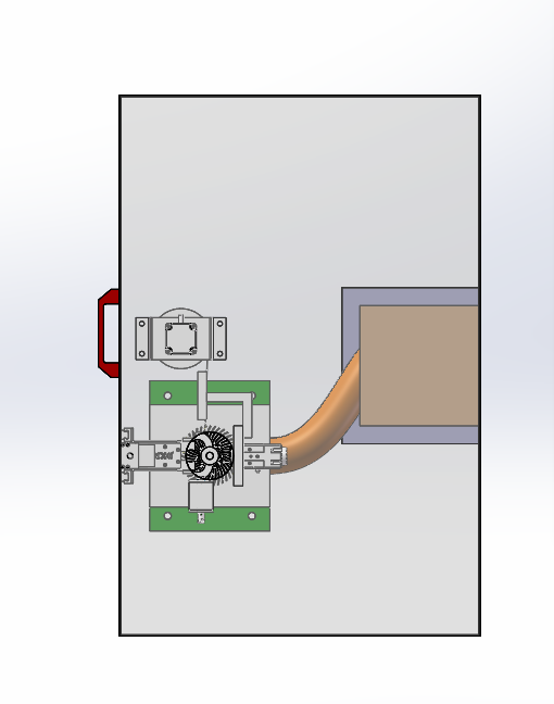 折叠伞甩干打包机solidworks2022