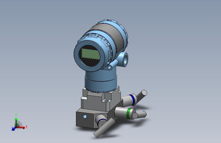 气动元件User Library-2051C Coplanar Flange Pressure Transmitter_