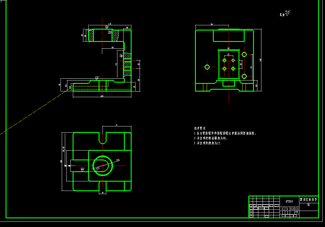 CA6140车床拨叉831002加工工艺编制及钻孔夹具设计(镗、钻、攻螺纹3套夹具)