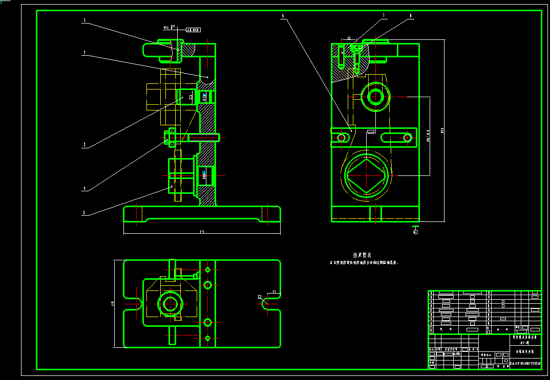 CA6140车床拨叉831002加工工艺编制及钻孔夹具设计(镗、钻、攻螺纹3套夹具)