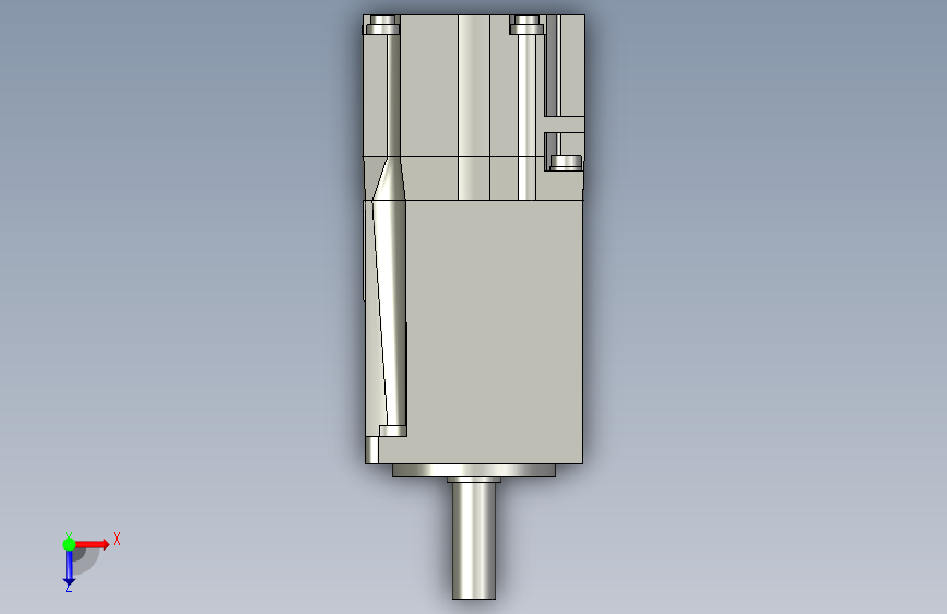 三菱电机100W-hg-kr13_ 俯视图