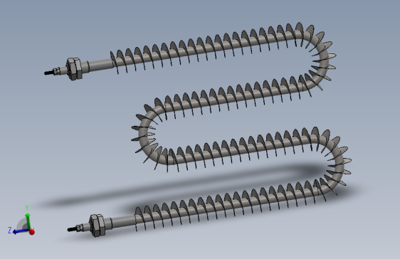 电阻螺旋结构3D图纸+Solidworks设计+附STEP格式