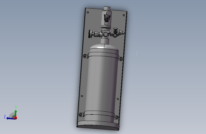 WZ-Q-T-3DW_七氟丙烷感温自启动灭火装置
