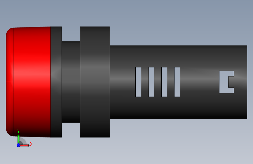 M -268_22-R(φ22电源指示灯）-3D-01-01-yy-99-PP-V3.0