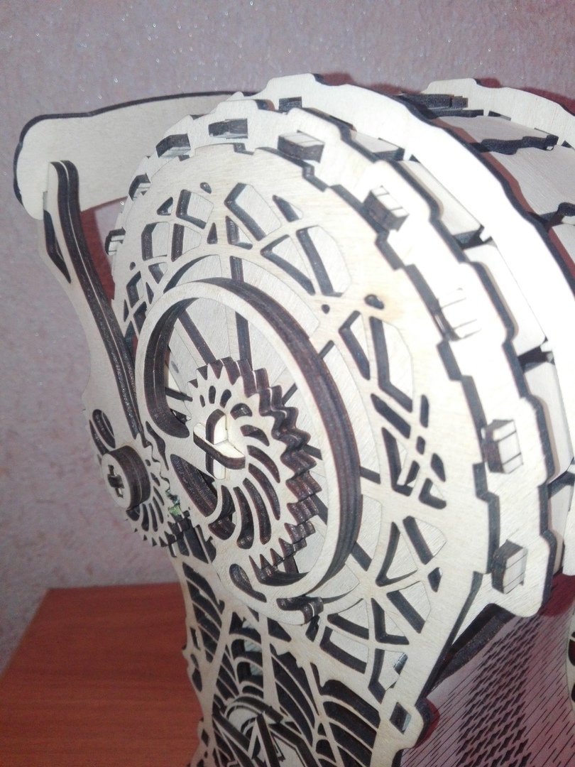 齿轮存钱罐(附细节图) 激光切割图纸