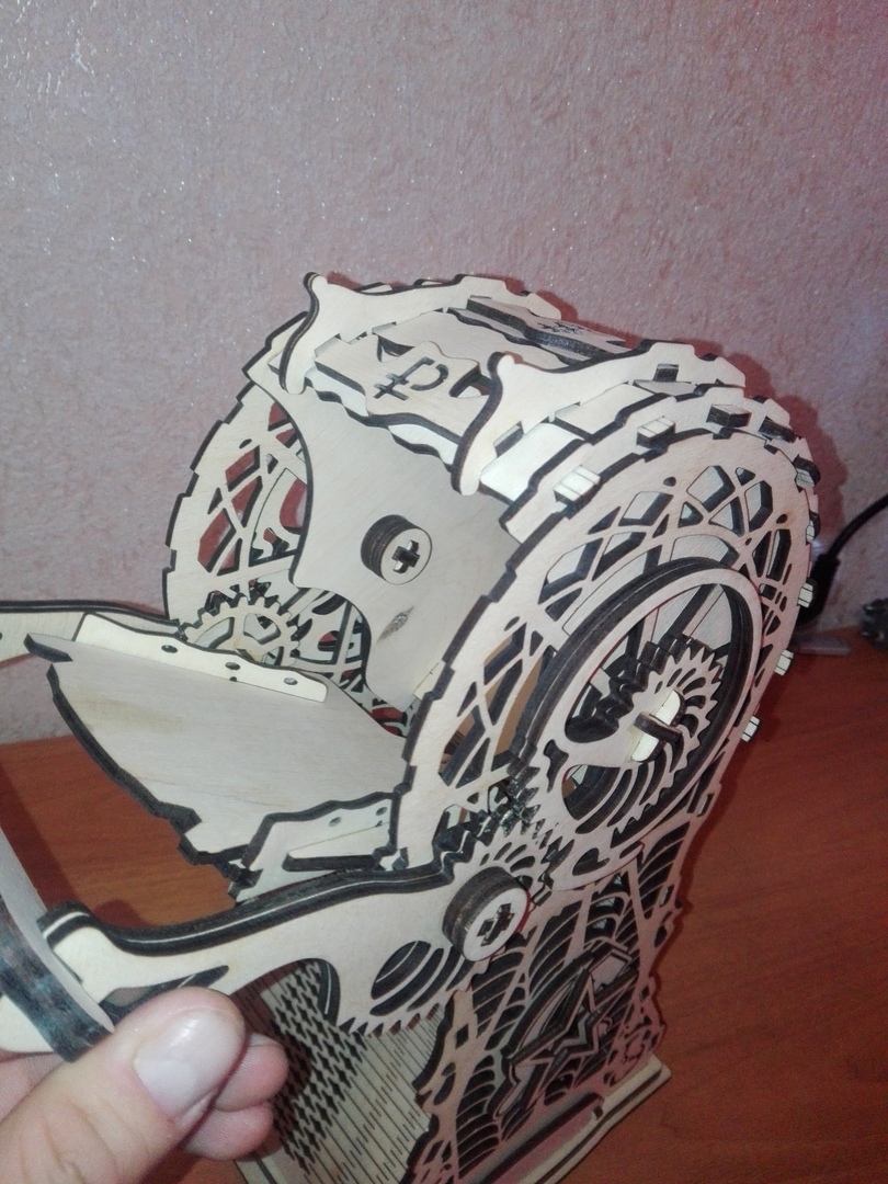 齿轮存钱罐(附细节图) 激光切割图纸