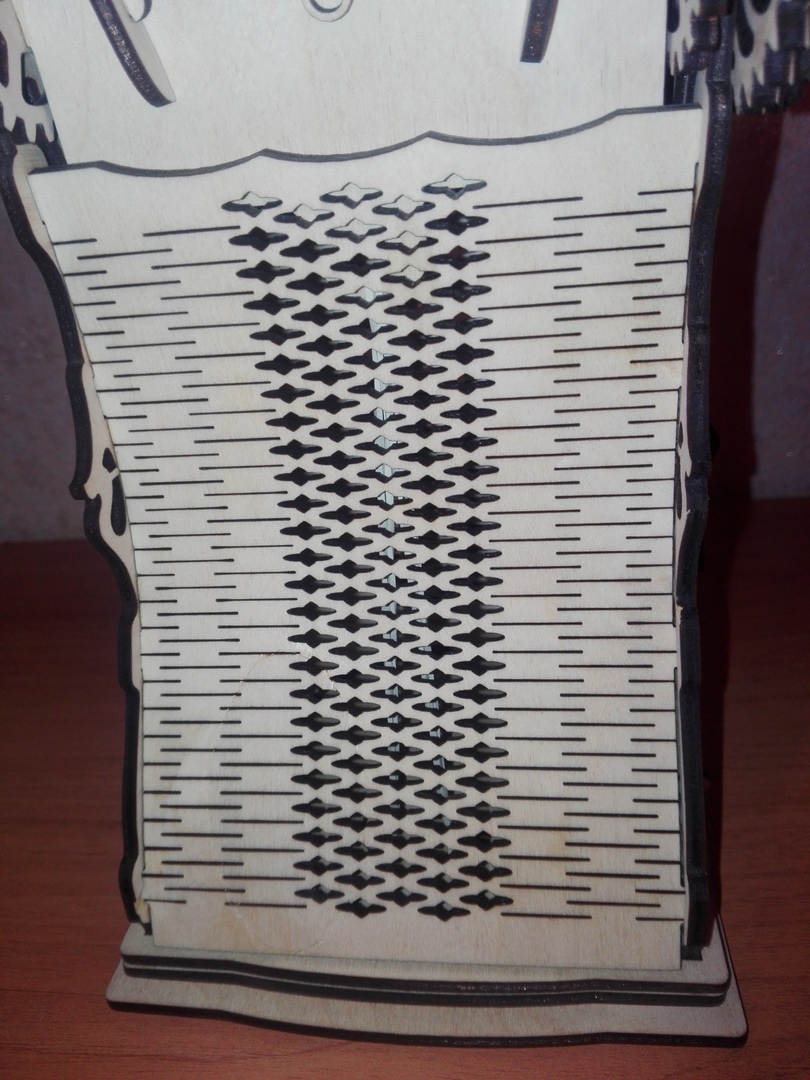 齿轮存钱罐(附细节图) 激光切割图纸