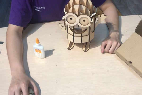 笔筒 激光切割图纸